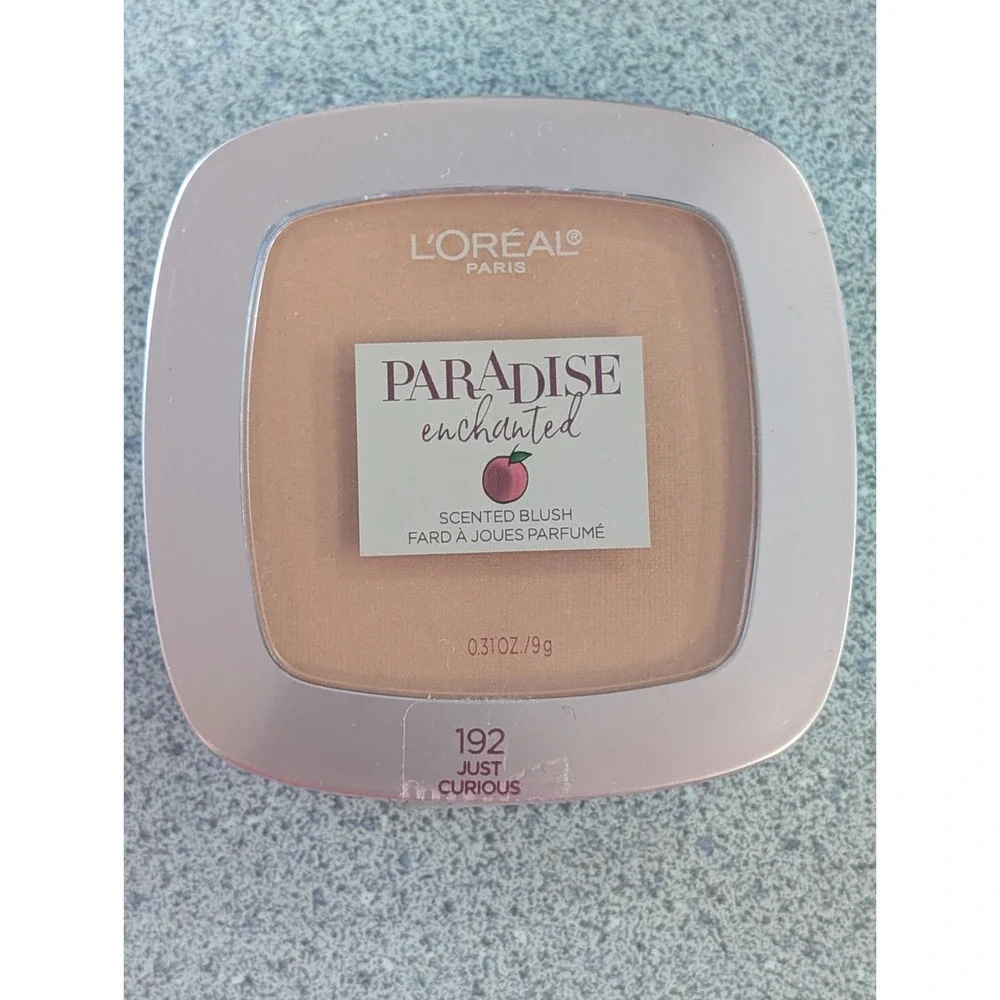 2 Lot L'Oréal Paris Cosmetics Paradise Enchanted Scented Blush #191 & #192 Peach